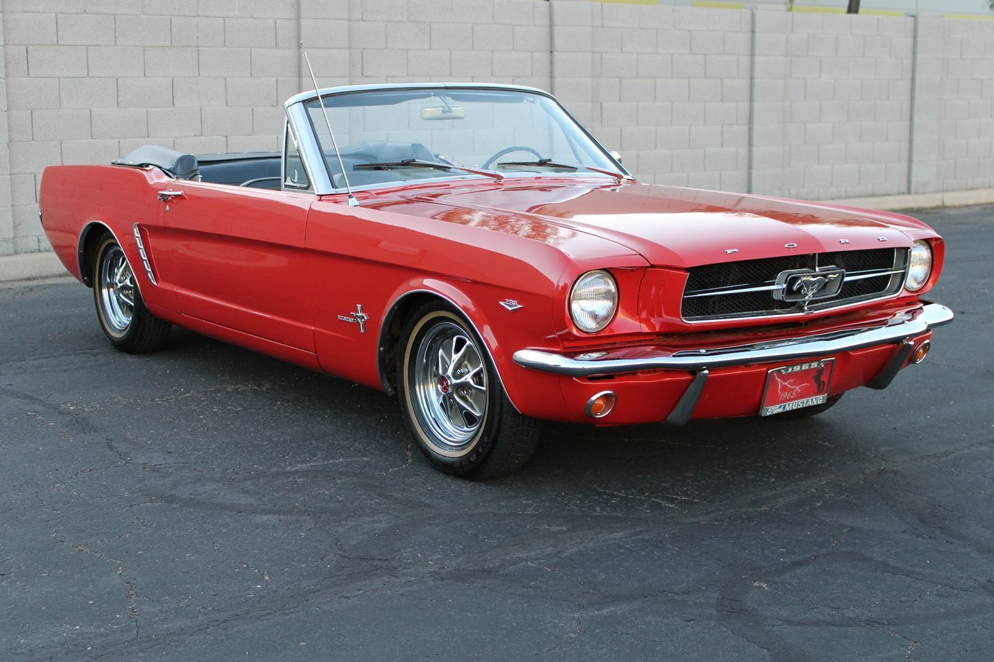 1965 Ford Mustang Red Convertible RWD - Carseva - Find the Perfect Car ...