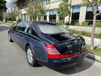 2006 Maybach 62 5.5L V12 Turbocharged Côte d'Azur Dark and Mid-Blue ...
